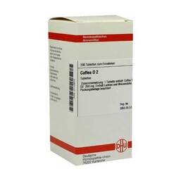 Abbildung: Coffea D 2 Tabletten Tabletten, 200 St PZN 02112973