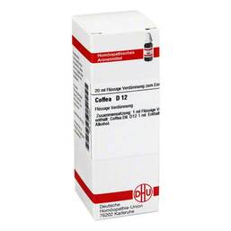 Abbildung: DHU Coffea D 12 Dilution Dilution, 20 ml PZN 02113027