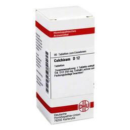 Abbildung: DHU Colchicum D 12 Tabletten Tabletten, 80 St PZN 02113091