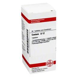 Abbildung: DHU Conium D 12 Tabletten Tabletten, 80 St PZN 02113292