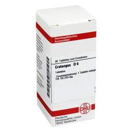Abbildung: DHU Crataegus D 6 Tabletten Tabletten, 80 St PZN 02113441