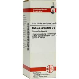 Abbildung: Datisca cannabina D 3 Dilution Dilution, 20 ml PZN 02113599