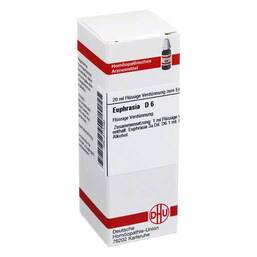 Abbildung: Euphrasia D 6 Dilution Dilution, 20 ml PZN 02114392