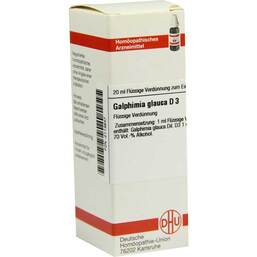 Abbildung: DHU Galphimia glauca D 3 Dilution Dilution, 20 ml PZN 02114647