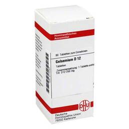 Abbildung: DHU Gelsemium D 12 Tabletten Tabletten, 80 St PZN 02114707