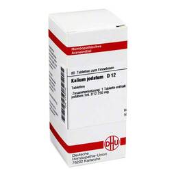 Abbildung: DHU Kalium jodatum D 12 Tabletten Tabletten, 80 St PZN 02115776