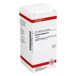 Abbildung: DHU Kalium jodatum D 4 Tabletten Tabletten, 200 St PZN 02115782