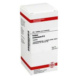 Abbildung: Kalium carbonicum D 6 Tabletten Tabletten, 200 St PZN 02116043