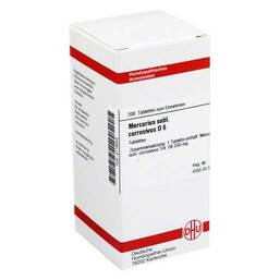 Abbildung: DHU Mercurius sublimatus corrosivus D 6 Tabletten Tabletten, 200 St PZN 02116505
