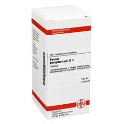 Abbildung: DHU Ferrum phosphoricum D 3 Tabletten Tabletten, 200 St PZN 02117166