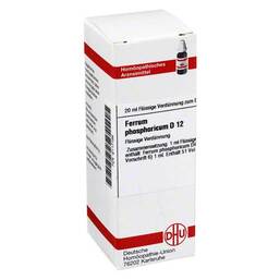 Abbildung: DHU Ferrum phosphoricum D 12 Dilution Dilution, 20 ml PZN 02117195