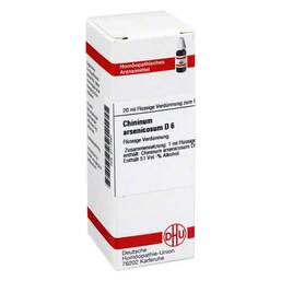 Abbildung: Chininum arsenicosum D 6 Dilution Dilution, 20 ml PZN 02117491