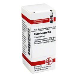 Abbildung: DHU Chelidonium D 3 Globuli Globuli, 10 g PZN 02117657