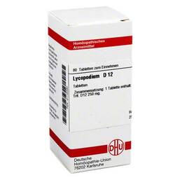 Abbildung: Lycopodium D 12 Tabletten Tabletten, 80 St PZN 02118390