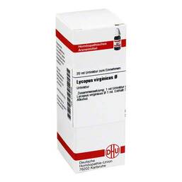 Abbildung: DHU Lycopus virg. Urtinktur 20 ml, Dilution PZN 02118438