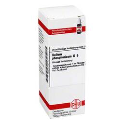 Abbildung: Kalium phosphoricum D 6 Dilution Dilution, 20 ml PZN 02119113