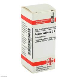 Abbildung: DHU Acidum oxalicum D 4 Globuli Globuli, 10 g PZN 02119248