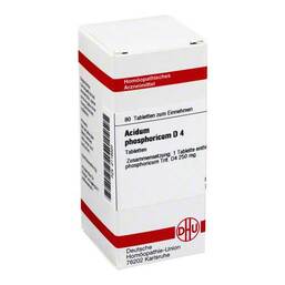 Abbildung: Acidum phosphoricum D 4 Tabletten Tabletten, 80 St PZN 02119320