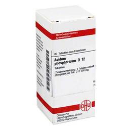 Abbildung: Acidum phosphoricum D 12 Tabletten Tabletten, 80 St PZN 02119372