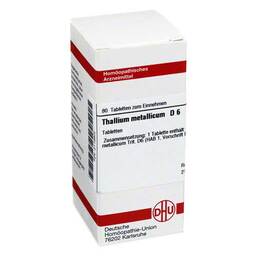 Abbildung: DHU Thallium metallicum D 6 Tabletten Tabletten, 80 St PZN 02119805