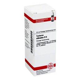Abbildung: DHU Tartarus stibiatus D 6 Dilution 20 ml, Dilution PZN 02120180