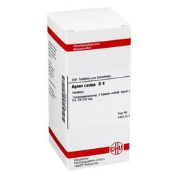 Abbildung: Agnus castus D 4 Tabletten Tabletten, 200 St PZN 02120263