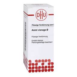Abbildung: DHU Ammi visnaga Urtinktur = D 1 20 ml, Dilution PZN 02120381