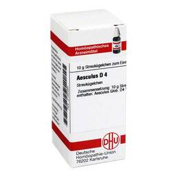 Abbildung: DHU Aesculus D 4 Globuli Globuli, 10 g PZN 02120464