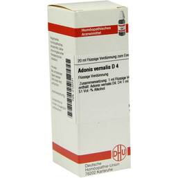Abbildung: DHU Adonis vernalis D 4 Dilution 20 ml, Dilution PZN 02120731