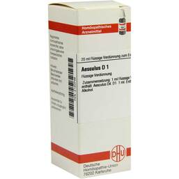 Abbildung: Aesculus D 1 Dilution Dilution, 20 ml PZN 02120748