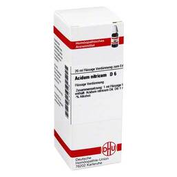 Abbildung: DHU Acidum nitricum D 6 Dilution Dilution, 20 ml PZN 02121179