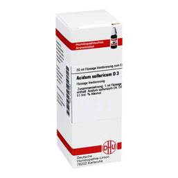 Abbildung: Acidum sulfuricum D 3 Dilution Dilution, 20 ml PZN 02121334