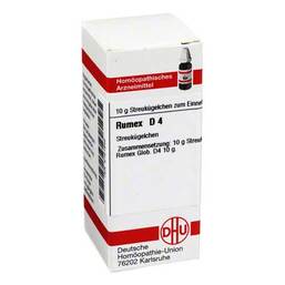 Abbildung: DHU Rumex D 4 Globuli Globuli, 10 g PZN 02121848