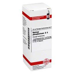 Abbildung: Natrium phosphoricum D 6 Dilution Dilution, 20 ml PZN 02122552
