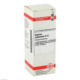 Abbildung: Natrium sulfuricum D 12 Dilution Dilution, 20 ml PZN 02122612