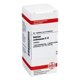 Abbildung: Natrium carbonicum D 12 Tabletten Tabletten, 80 St PZN 02122799