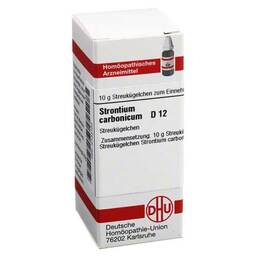 Abbildung: DHU Strontium carbonicum D 12 Globuli Globuli, 10 g PZN 02123103