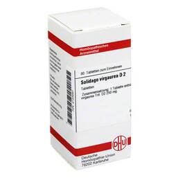 Abbildung: DHU Solidago virgaurea D 2 Tabletten Tabletten, 80 St PZN 02123267