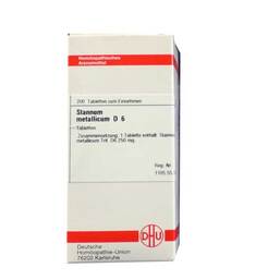 Abbildung: Stannum metallicum D 6 Tabletten Tabletten, 200 St PZN 02123379