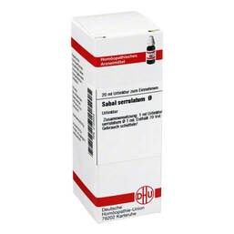 Abbildung: DHU Sabal serrulata Urtinktur Dilution, 20 ml PZN 02123505