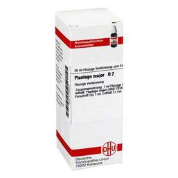 Abbildung: Plantago Major D 2 Dilution Dilution, 20 ml PZN 02124054