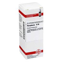 Abbildung: DHU Phosphorus D 30 Dilution Dilution, 20 ml PZN 02124203