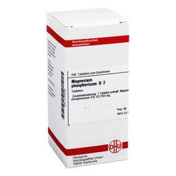 Abbildung: DHU Magnesium phosphoricum D 2 Tabletten Tabletten, 200 St PZN 02125349