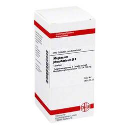 Abbildung: DHU Magnesium phosphoricum D 4 Tabletten Tabletten, 200 St PZN 02125361