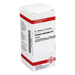 Abbildung: DHU Calcium chloratum D 6 Tabletten Tabletten, 80 St PZN 02125898