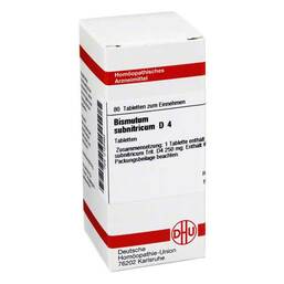 Abbildung: DHU Bismutum Subnitricum D 4 Tabletten Tabletten, 80 St PZN 02125993
