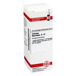 Abbildung: DHU Calcium fluoratum D 12 Dilution Dilution, 20 ml PZN 02126082