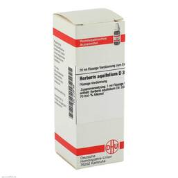 Abbildung: Berberis aquifolium D 3 Dilution Dilution, 20 ml PZN 02126188