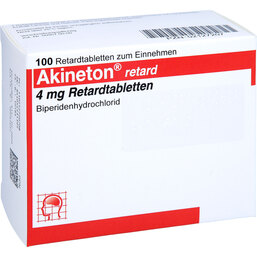 Abbildung: Akineton retard Tabletten 100 St, Retard-Tabletten PZN 02127207