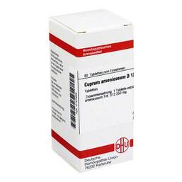 Abbildung: DHU Cuprum arsenicosum D 12 Tabletten 80 St, Tabletten PZN 02127839